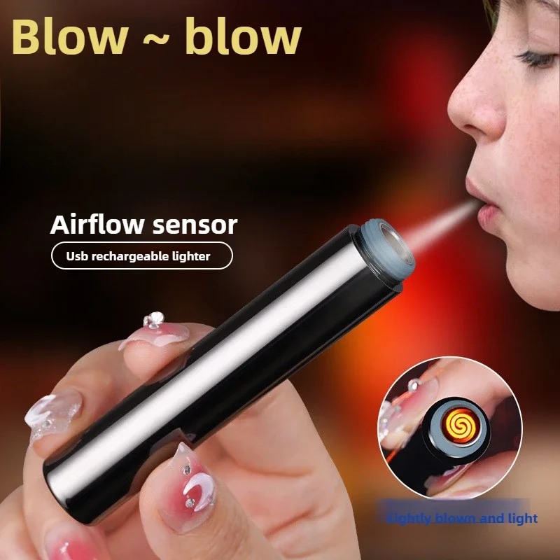 Electronics And Gadgets With I - Creativo Soffiare Antivento Senza Fiamma Accendino