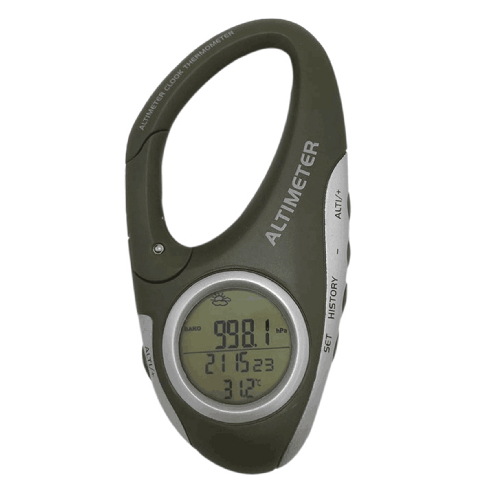 Electronics And Gadgets With I - Altimetro elettronico moschettone altimetro termometro portatile