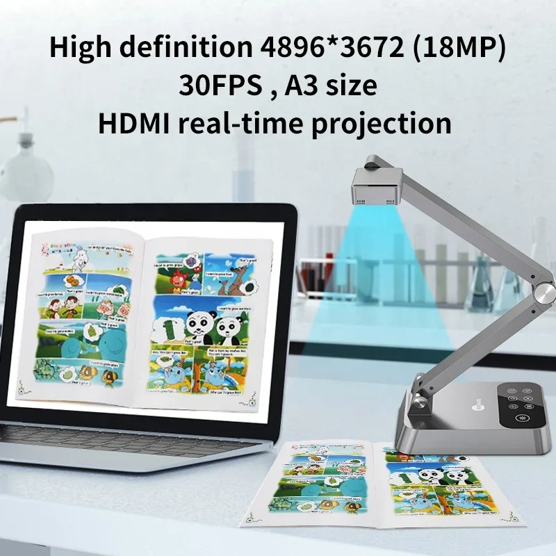 Nuovo Proiettore Educativo Por - Document Camera Visualizer recensione e prezzo